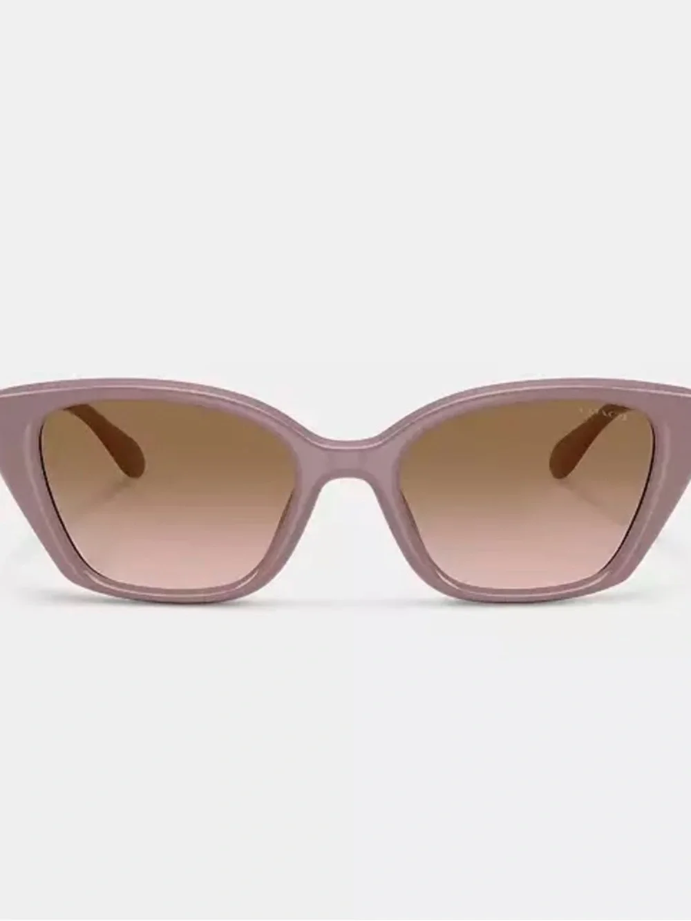Coach C Hardware Square Cat Eye Sunglasses (Color Mutty) - Brand New